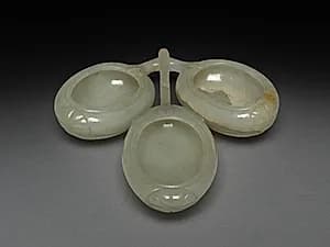 Three-Lobed Dish by Unknown Artist