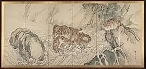 Tiger Family by Kishi Ganku (Japanese, 1749/56–1838)