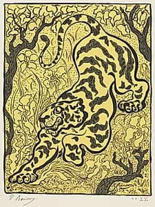 Tiger in the Jungle by Paul Elie Ranson (French, 1862–1909)
