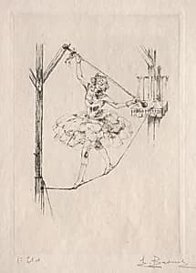 Tightrope Dancer by Auguste Brouet (French, 1872–1941)