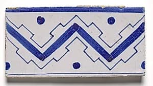 Tile–Border Tile by Unknown Artist