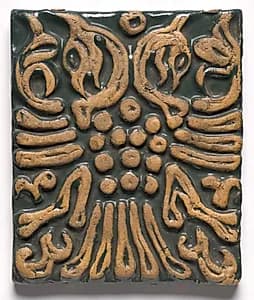 Tile- Double-Headed Eagle by Moravian Pottery and Tile Works