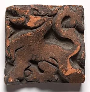 Tile- Hippogriff by Moravian Pottery and Tile Works
