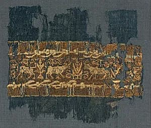 Tiraz with gold by Unknown Artist