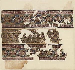 Tiraz with guilloche bands by Unknown Artist