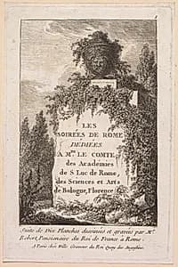 Title Page by Hubert Robert (French, 1733–1808)