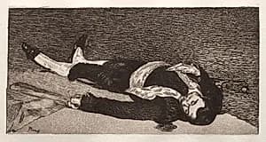 Torero mort by Edouard Manet (French, 1832–1883)