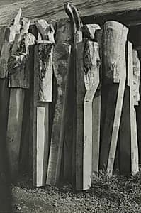 Totems, Old Shipyard, Rye by Paul Nash (British, 1889–1946)