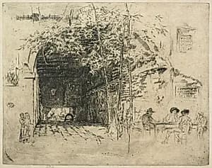 Traghetto, No. 2 by James McNeill Whistler (American, 1834–1903)