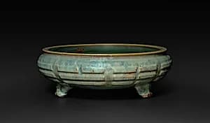 Tripod Bulb Dish by Unknown Artist