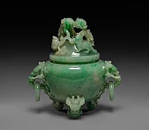 Tripod Vase: Ting by Unknown Artist