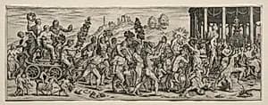 Triumph of Bacchus by Johann Theodor de Bry (German, 1561–1623)