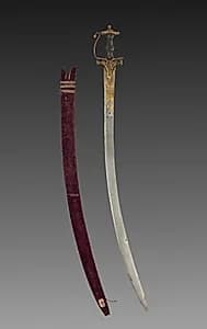 Tulwar sword by Unknown Artist