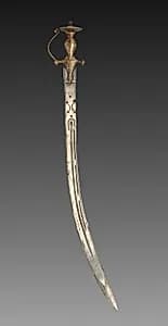Tulwar sword by Unknown Artist