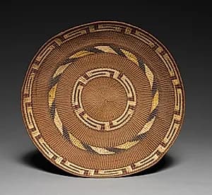 Twined Bark Tray by Unknown Artist