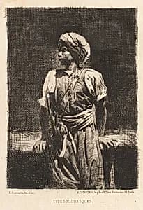 Types Mauresques by Norbert Goeneutte (French, 1854–1894)