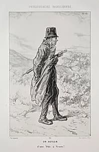 Un Auteur by Paul Gavarni (French, 1804–1866)
