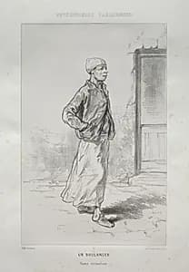 Un Boulanger by Paul Gavarni (French, 1804–1866)