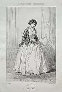 Une Lélia by Paul Gavarni (French, 1804–1866)