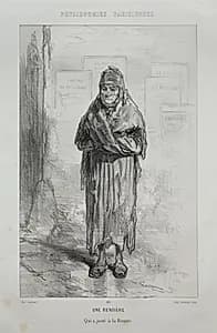 Une Rentière by Paul Gavarni (French, 1804–1866)