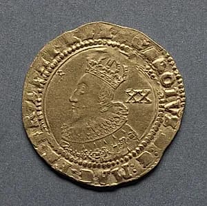 Unite: Charles I (obverse) by Unknown Artist