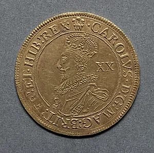 Unite: Charles I (obverse) by Unknown Artist