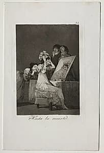 Until Death, Plate 55 by Francisco de Goya (Spanish, 1746–1828)