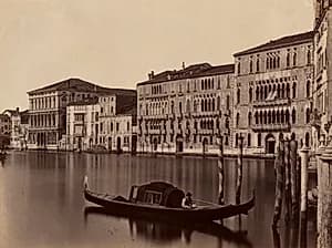 Untitled (Venetian Gondola) by Unknown Artist