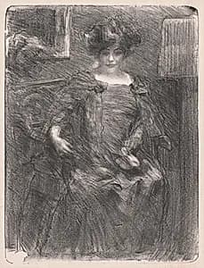 Untitled (Woman) by Albert de Belleroche (British, 1864–1944)