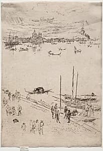 Upright Venice by James McNeill Whistler (American, 1834–1903)