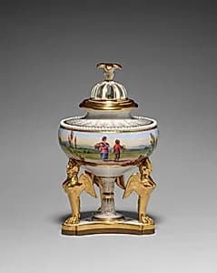 Urn and cover by Flight, Barr and Barr (British)