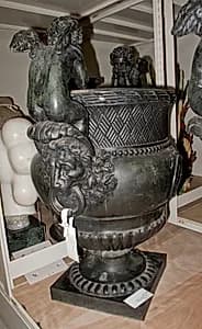 Urn with Putti by Unknown Artist