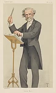 Vanity Fair: "Italian Music" by Théobald Chartran (French, 1849–1907)