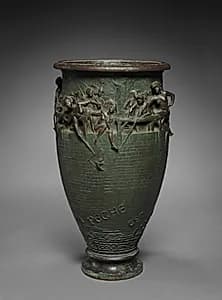 Vase by Gustave-Joseph Chéret (French, 1838–1894)
