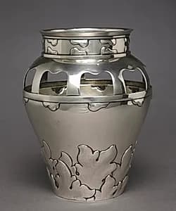 Vase by Thorvald Bindesbøll (Danish, 1846–1908)