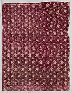 Velvet Fragment by Unknown Artist