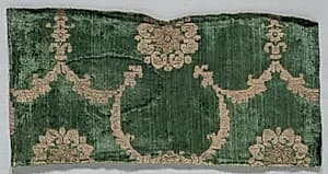 Velvet Fragment by Unknown Artist