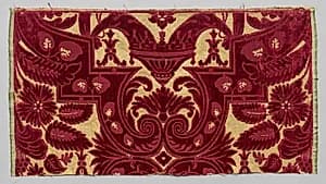 Velvet Fragment by Unknown Artist
