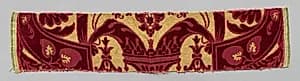 Velvet Fragment by Unknown Artist