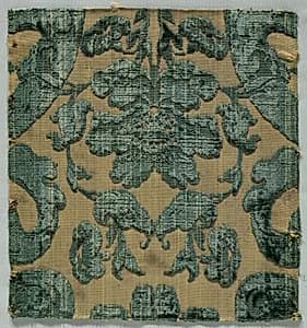 Velvet Fragment by Unknown Artist