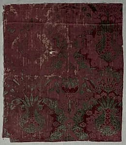 Velvet Fragment by Unknown Artist