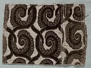 Velvet Fragment by Unknown Artist