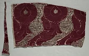 Velvet Fragment by Unknown Artist