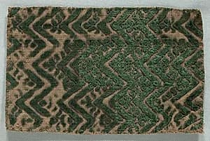 Velvet Fragment by Unknown Artist