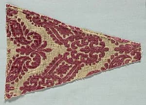 Velvet Fragment by Unknown Artist