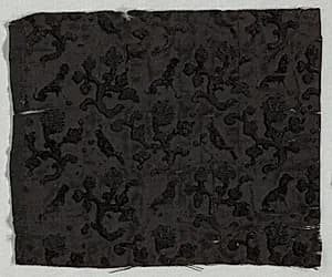Velvet Fragment by Unknown Artist