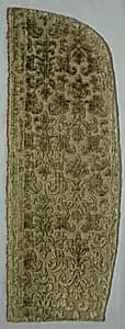 Velvet Fragment by Unknown Artist