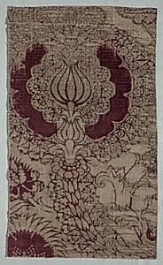 Velvet Fragment by Unknown Artist
