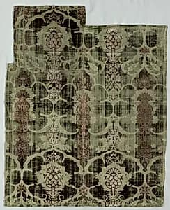Velvet Fragment by Unknown Artist