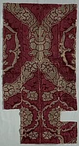 Velvet Fragment by Unknown Artist